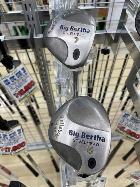 名器 スチールヘッド5W・7W入荷!!｜木下街道鎌ケ谷店｜ゴルフのこと ...